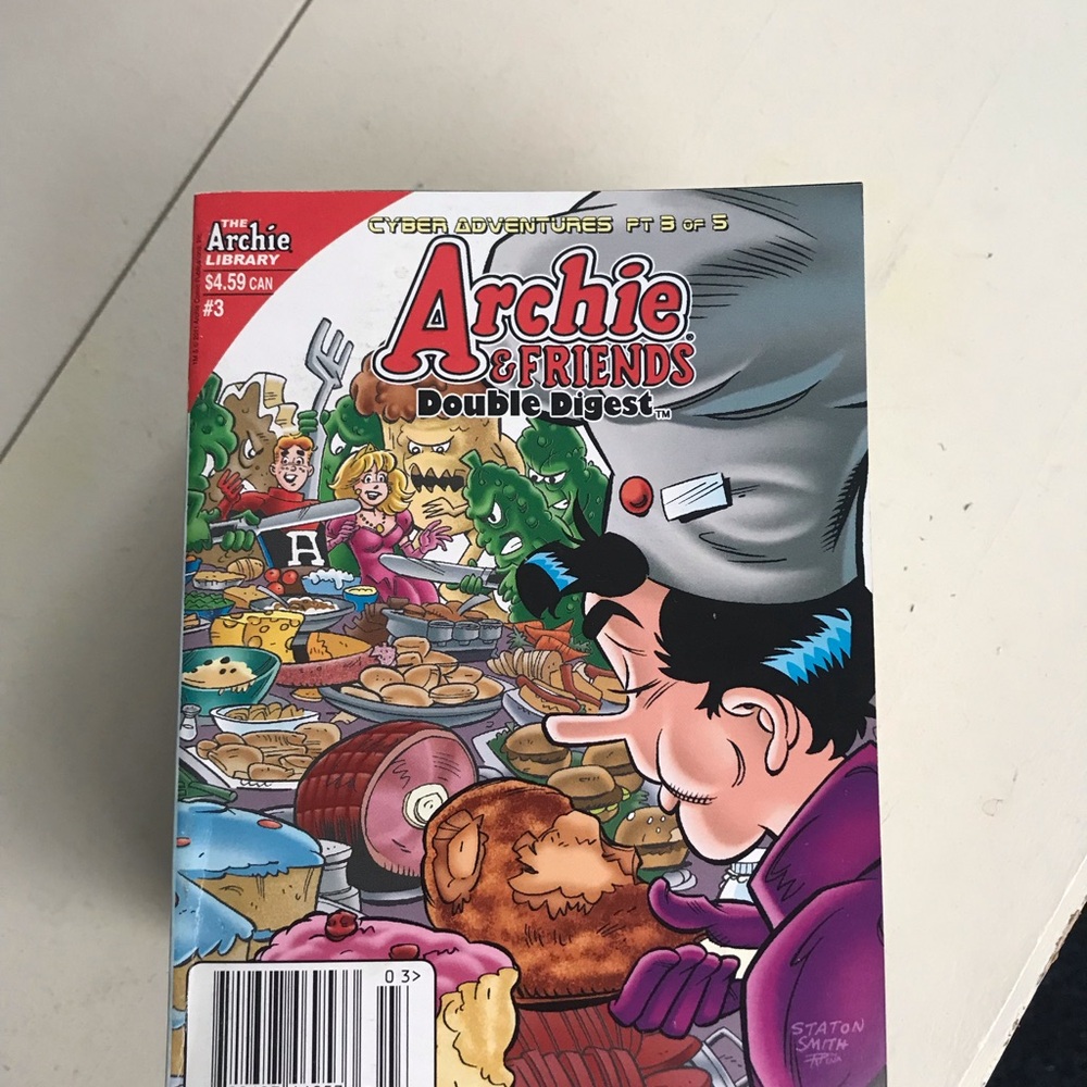 2011 Archie & Friends Double Digest Comic #3- Colorful Cover